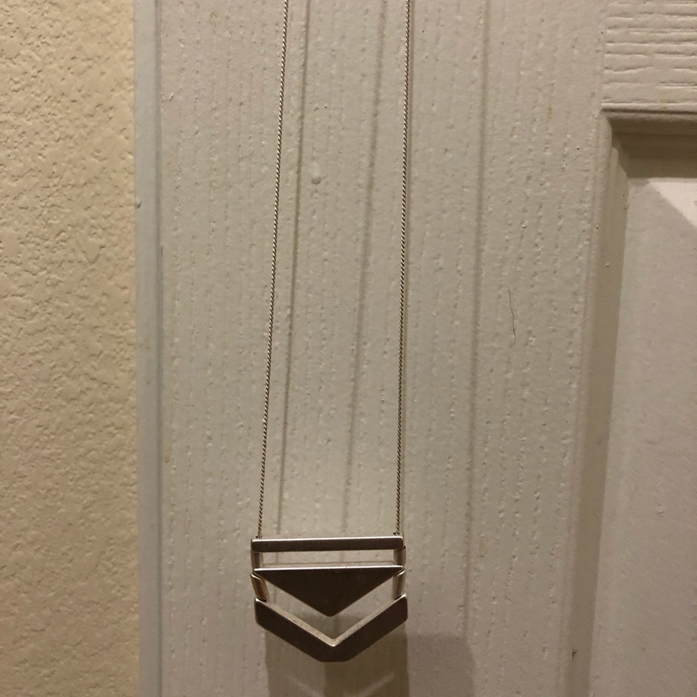 Long Silver Necklace